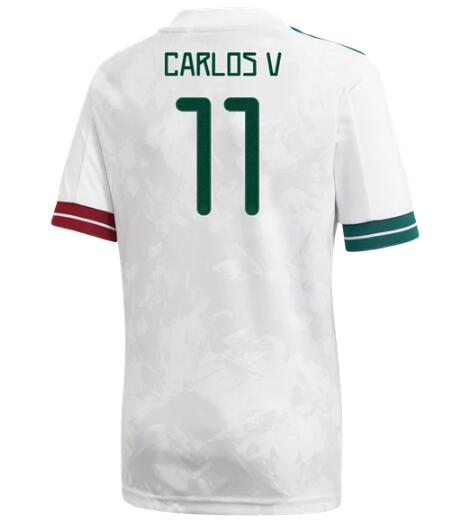 2020 Mexico Away Kit Soccer Jersey #11 Carlos Vela